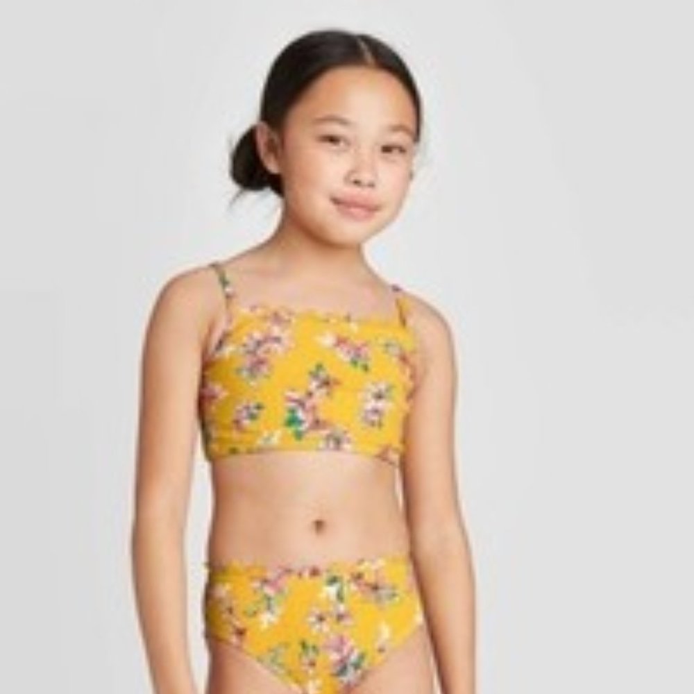 GIRLS BIKINI SWIM TOP